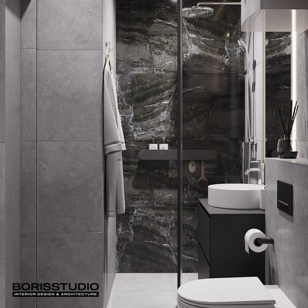 Дизайн однокімнатної квартири на Подолі, Фото №21