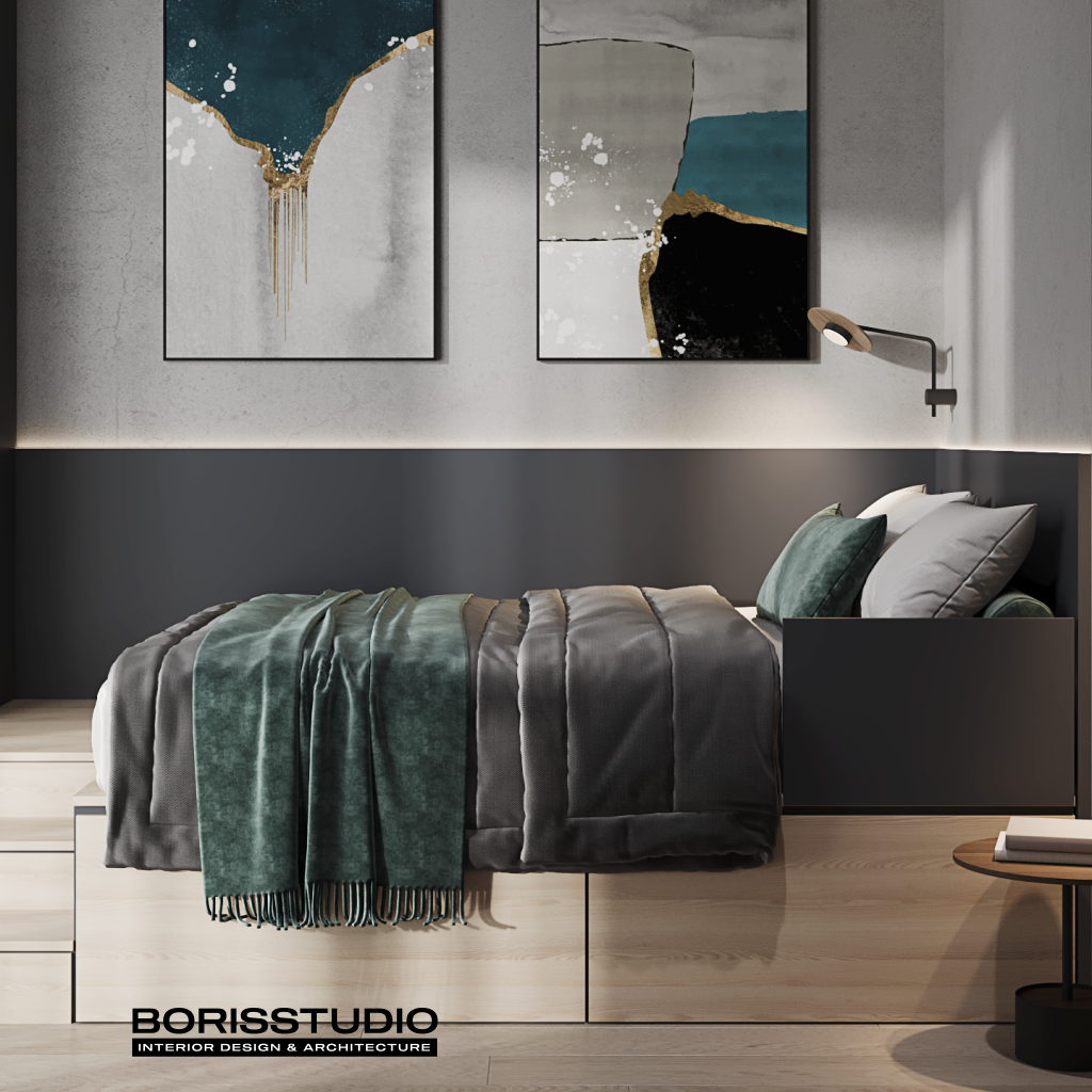 Дизайн однокімнатної квартири на Подолі, Фото №7