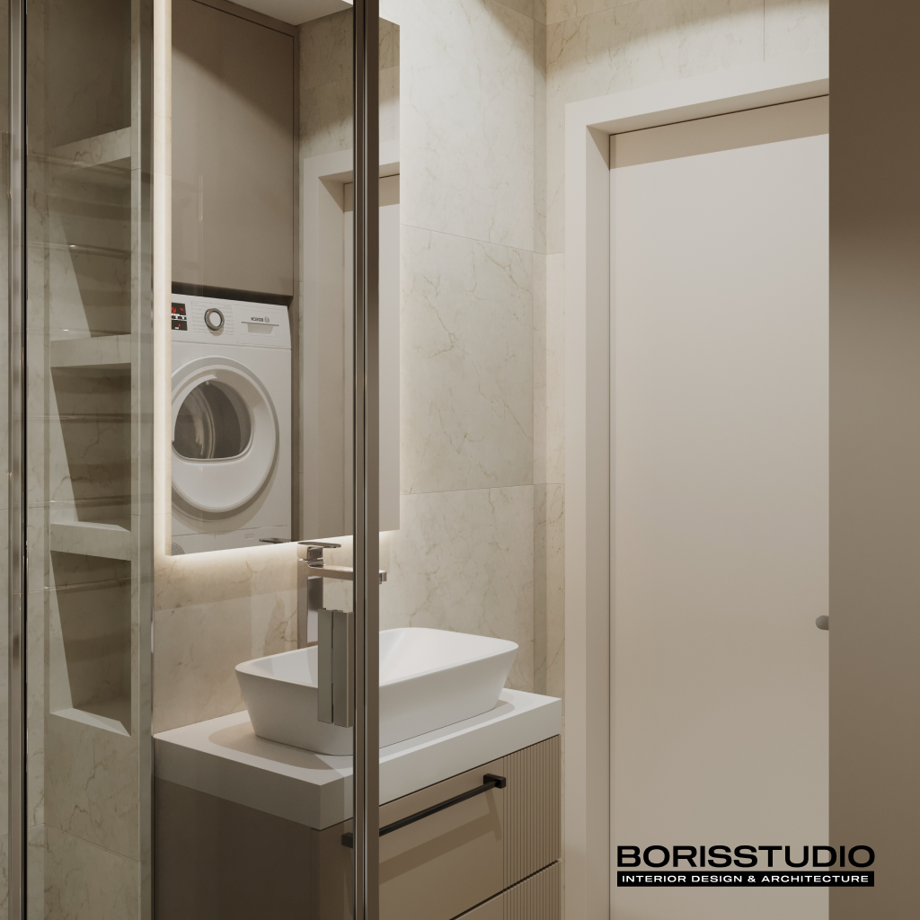 Дизайн-проект двокімнатної квартири в ЖК "Respublika", Фото №14