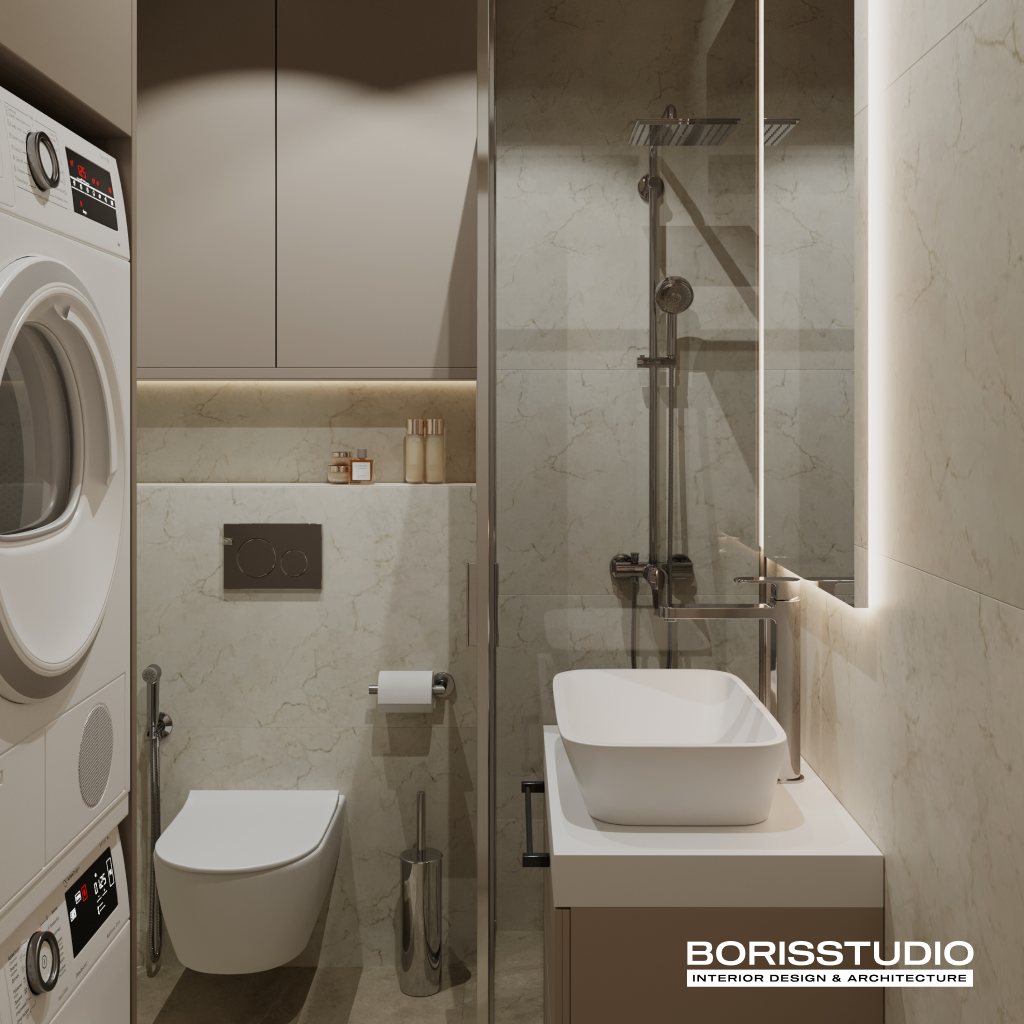 Дизайн-проект двокімнатної квартири в ЖК "Respublika", Фото №2