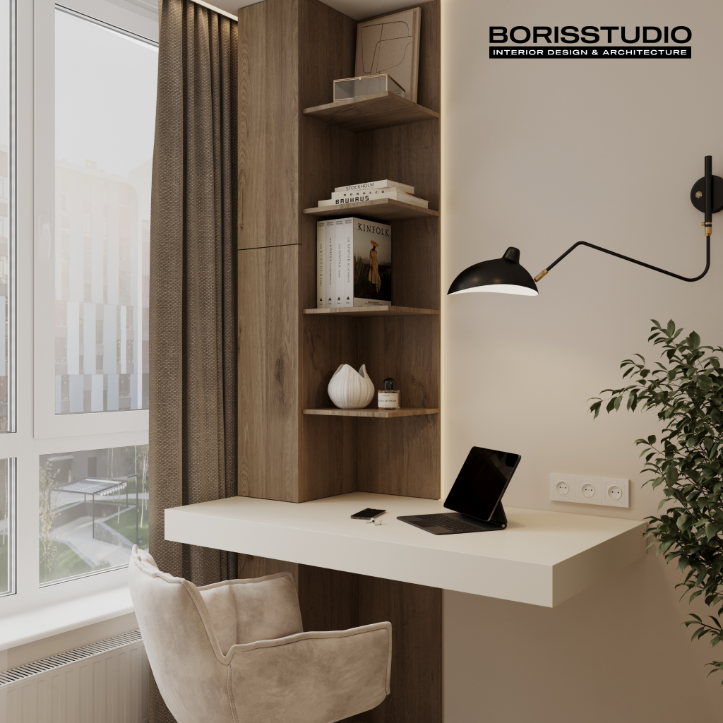 Дизайн-проект двокімнатної квартири в ЖК "Respublika", Фото №5