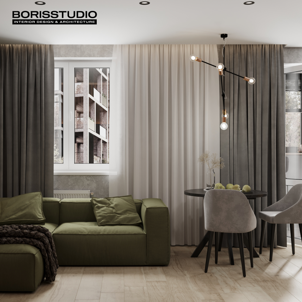 Дизайн-проект двокімнатної квартири в ЖК "Казка", фото №10