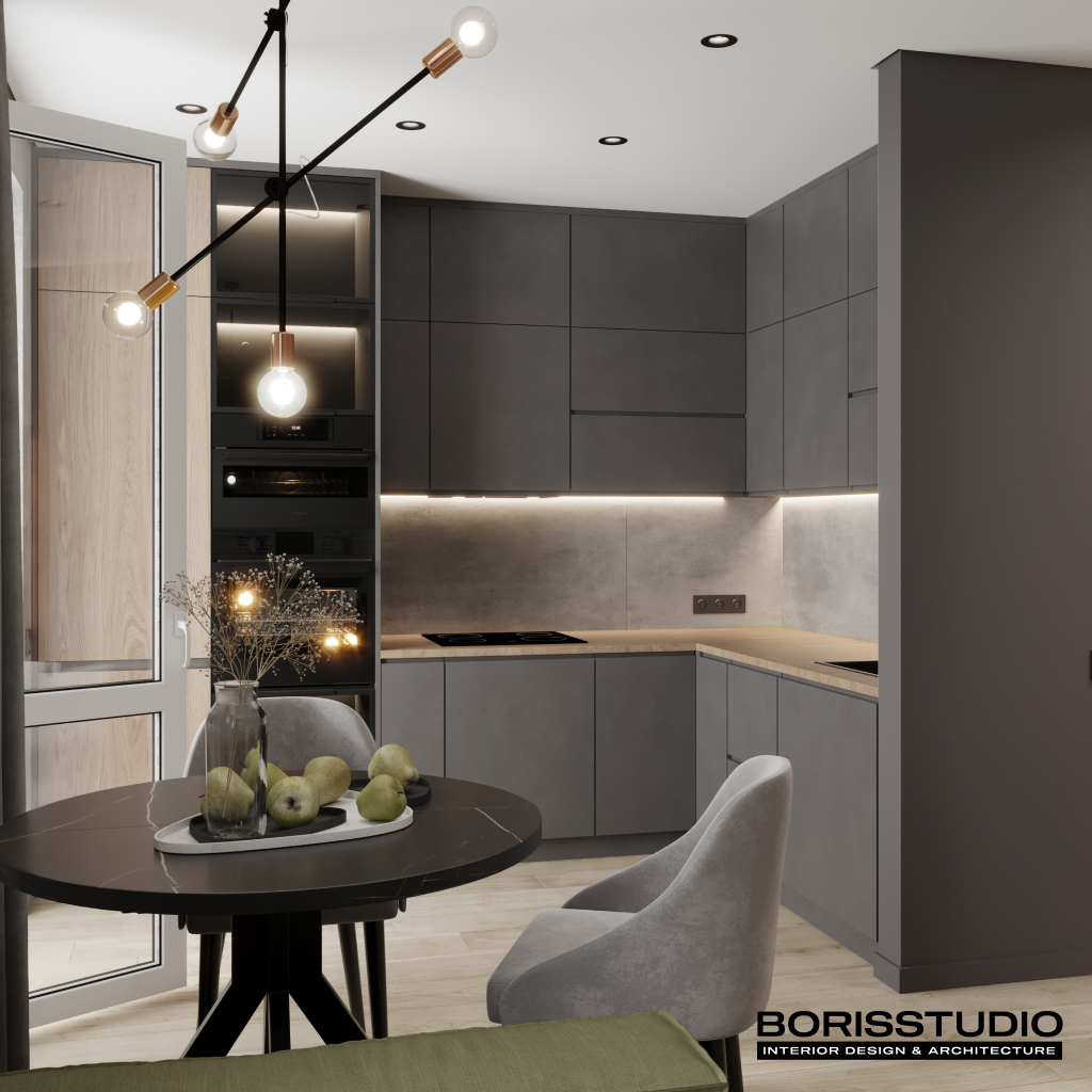 Дизайн-проект двокімнатної квартири в ЖК "Казка", фото №15