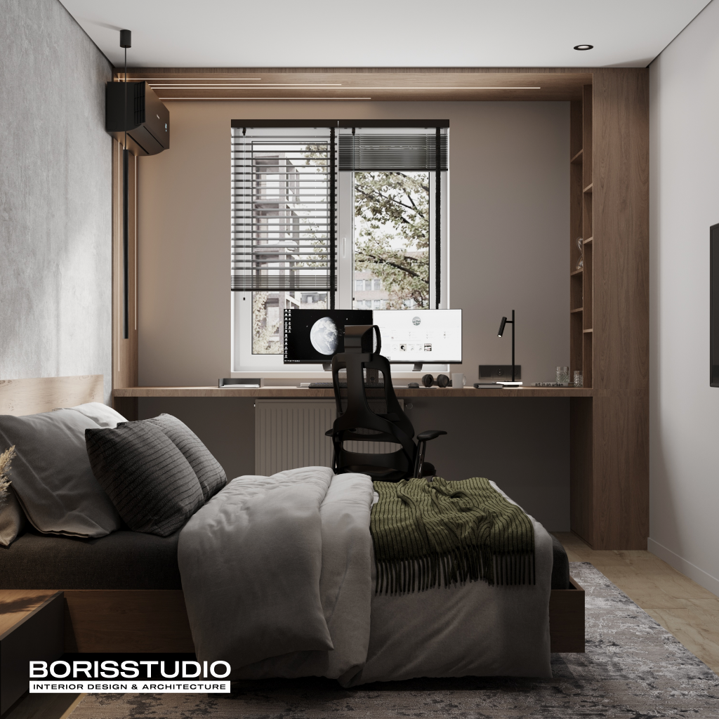 Дизайн-проект двокімнатної квартири в ЖК "Казка", фото №3