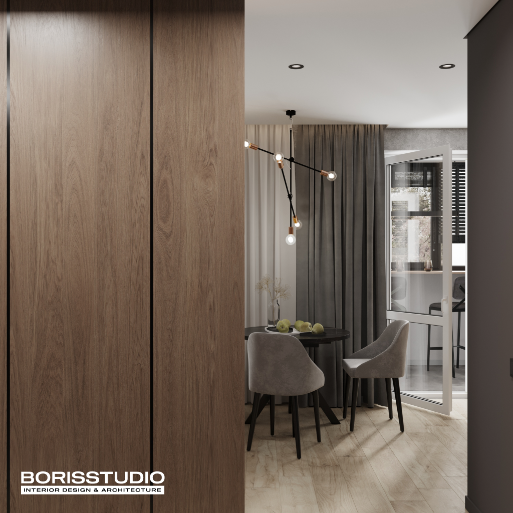 Дизайн-проект двокімнатної квартири в ЖК "Казка", фото №6