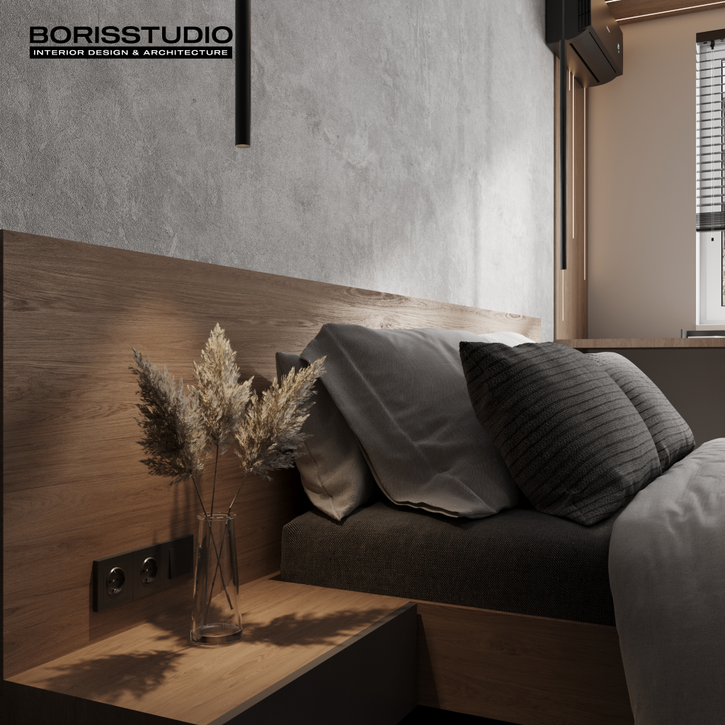 Дизайн-проект двокімнатної квартири в ЖК "Казка"