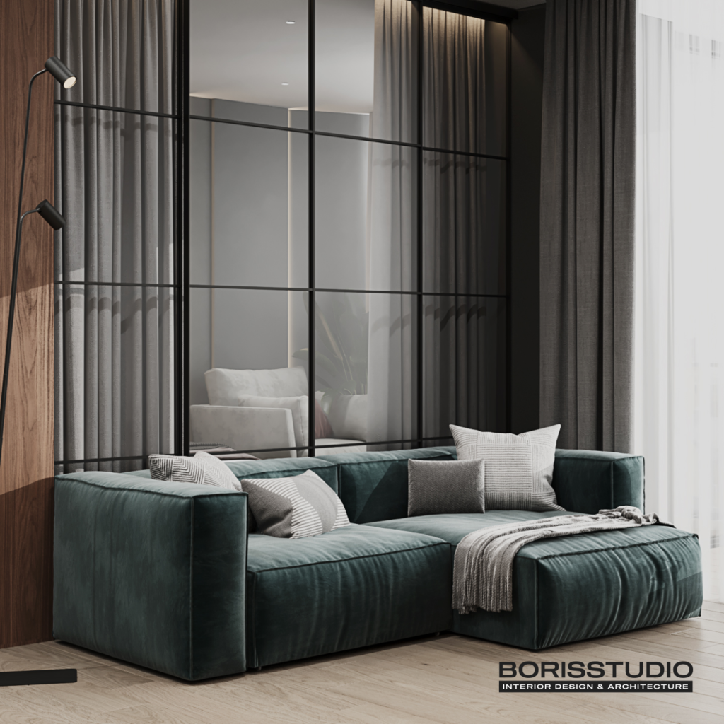 Дизайн трикімнатної квартири у Харкові