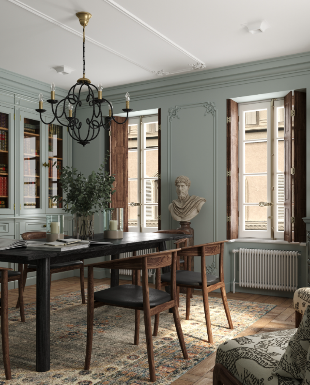 Дизайн-проєкт квартири у вінтажному стилі №3