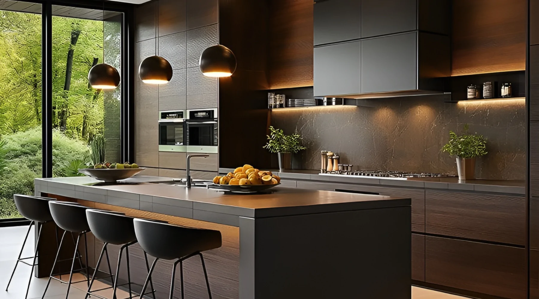 Як застосувати колір венге в інтер’єрі кухні