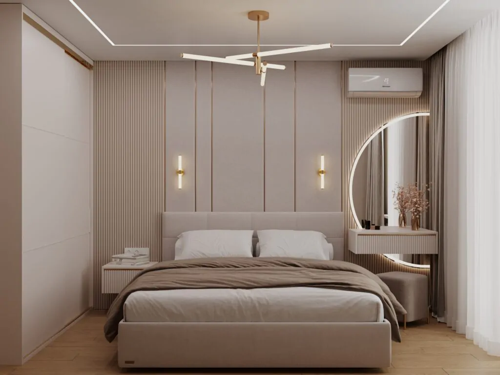 Дизайн інтер’єру двокімнатної квартири в ЖК “Адмірал”