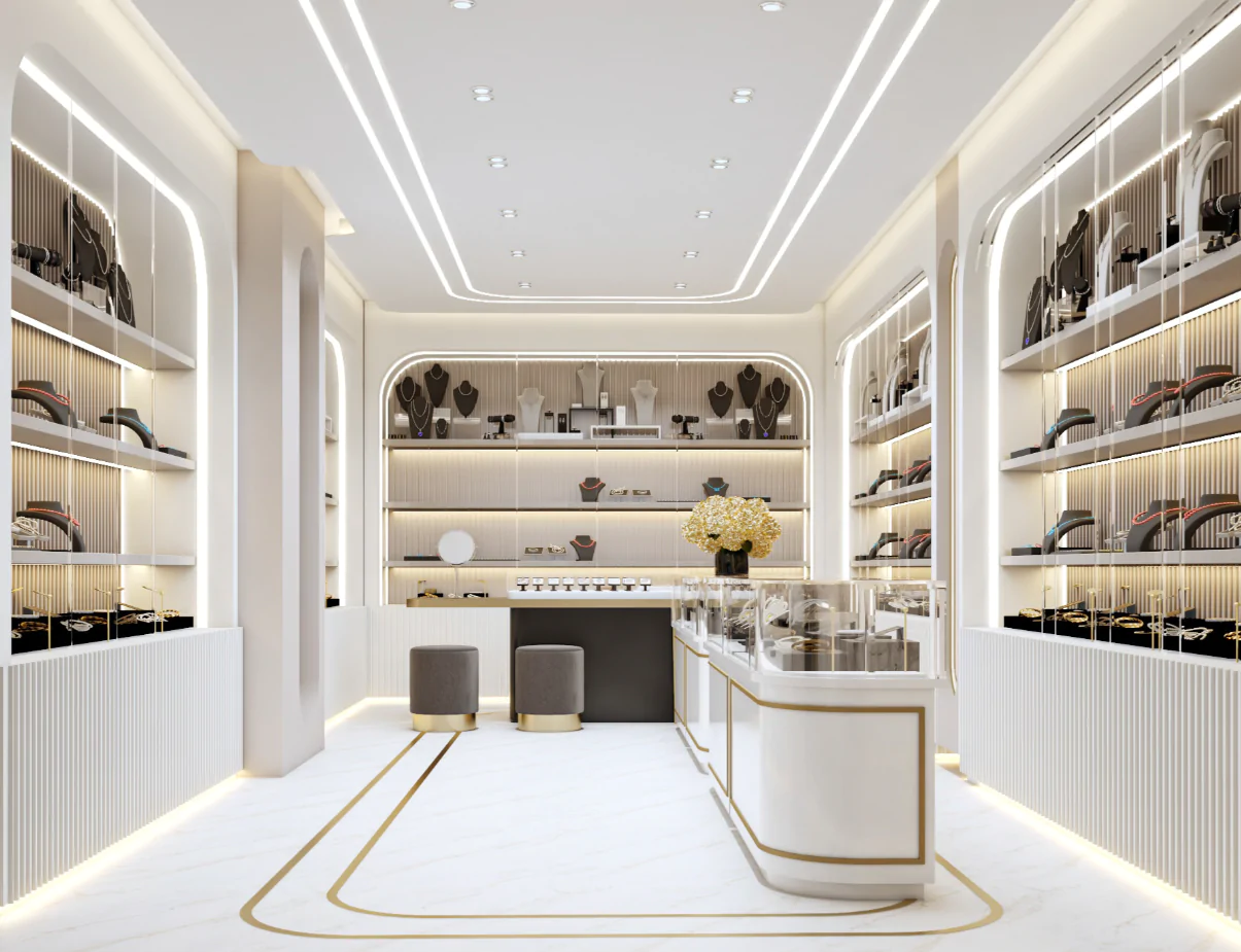 Дизайн-проєкт ювелірного магазину №2