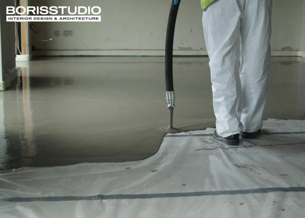 Мокрая стяжка пола