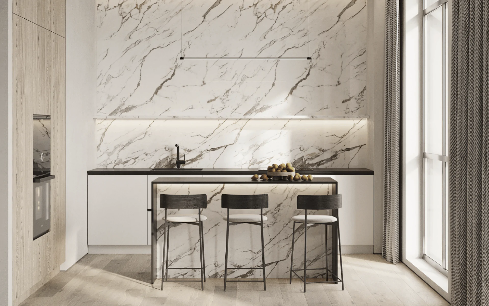 Використання білого кольору в інтер’єрі