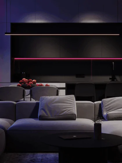 Неонове підсвічування в дизайні інтер’єру