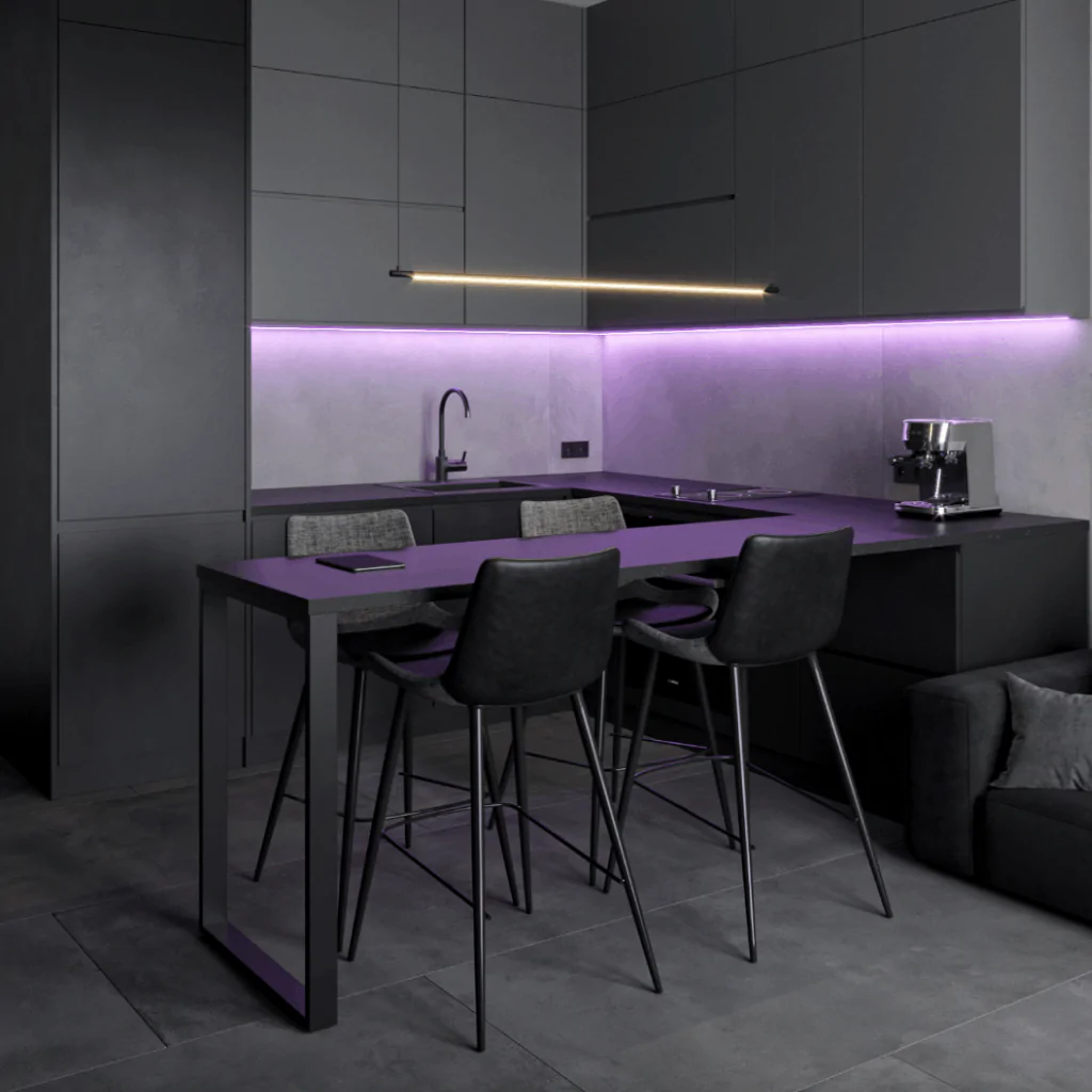 неонове підсвічування у дизайні інтер'єру