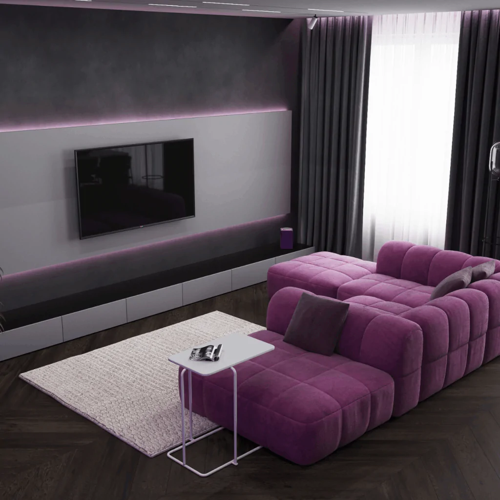 неонове підсвічування у дизайні інтер'єру