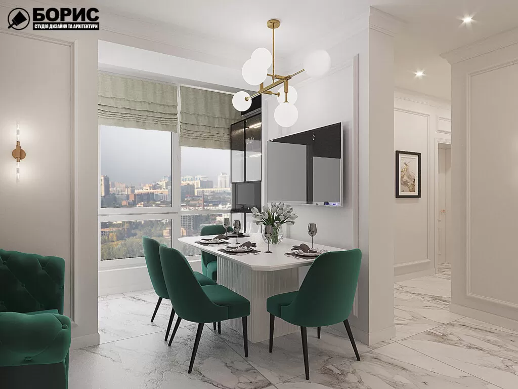 Дизайн-проект двокімнатної квартири ЖК «Німецький проект»