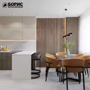 Дизайн-проект трикімнатної квартири ЖК «Віденський будинок»