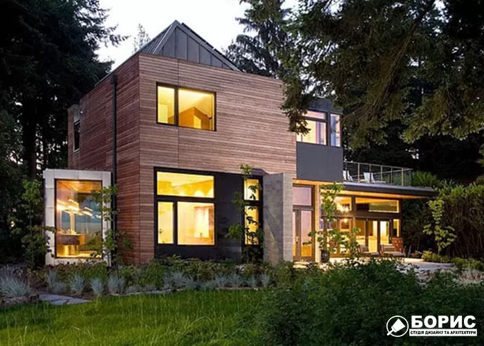 Проект загородного коттеджа.