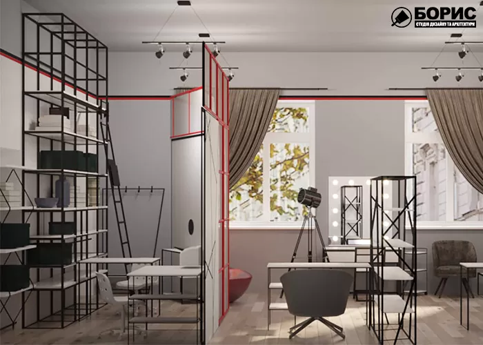 Невелика перукарня після ремонту в Харкові.