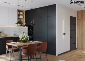 Дизайн-проект однокімнатної квартири ЖК «Казка»‎