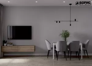 Дизайн інтер’єру однокімнатної квартири ЖК «Черемушки»