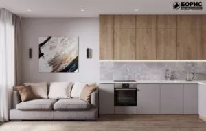 Дизайн-проект інтер’єру однокімнатної квартири ЖК «Черемушки»