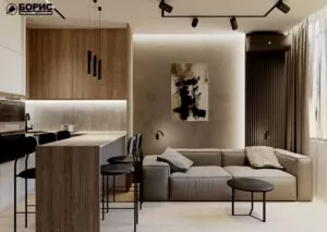 Дизайн-проект квартири-студії ЖК «Магістр»