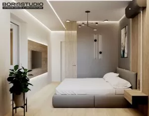 Дизайн-проект однокімнатної квартири ЖК «Гідропарк»