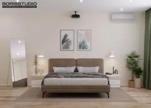 Дизайн інтер’єру однокімнатної квартири ЖК «Перемоги 2»