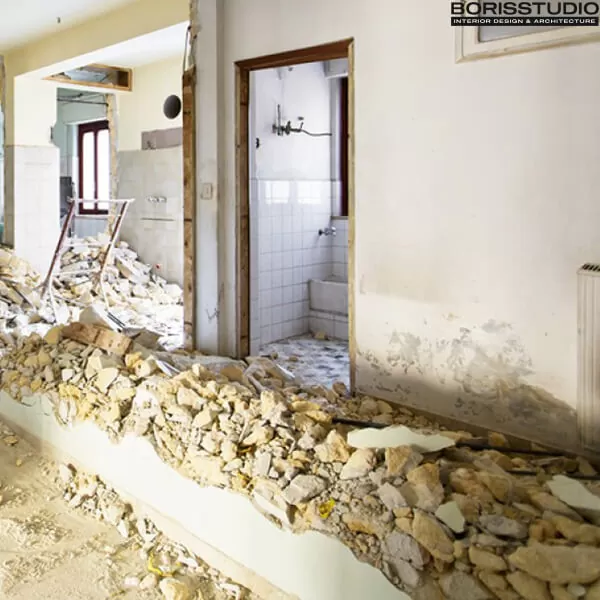 Демонтаж стены, Фото №1