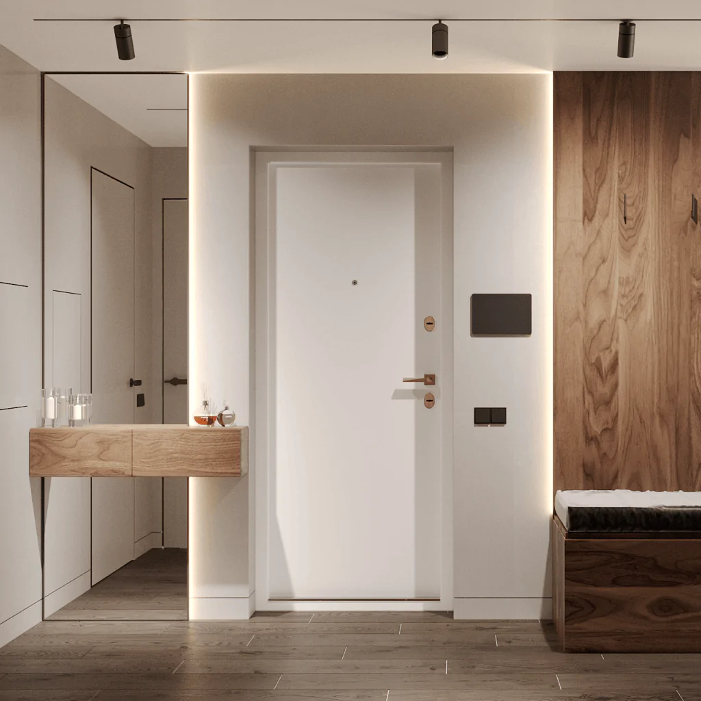 Правильне поєднання кольорів у передпокої