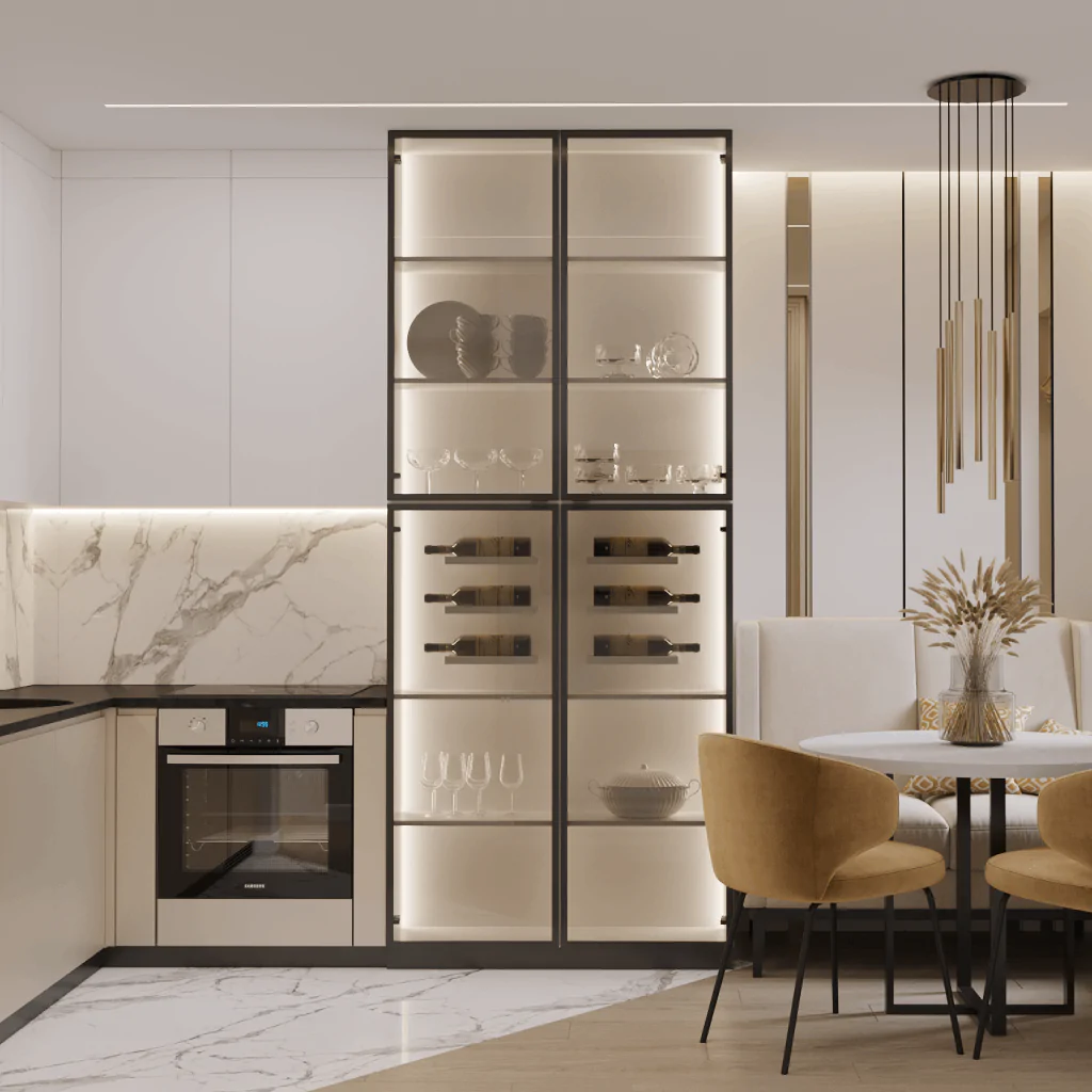 Правильне поєднання кольорів у кухні