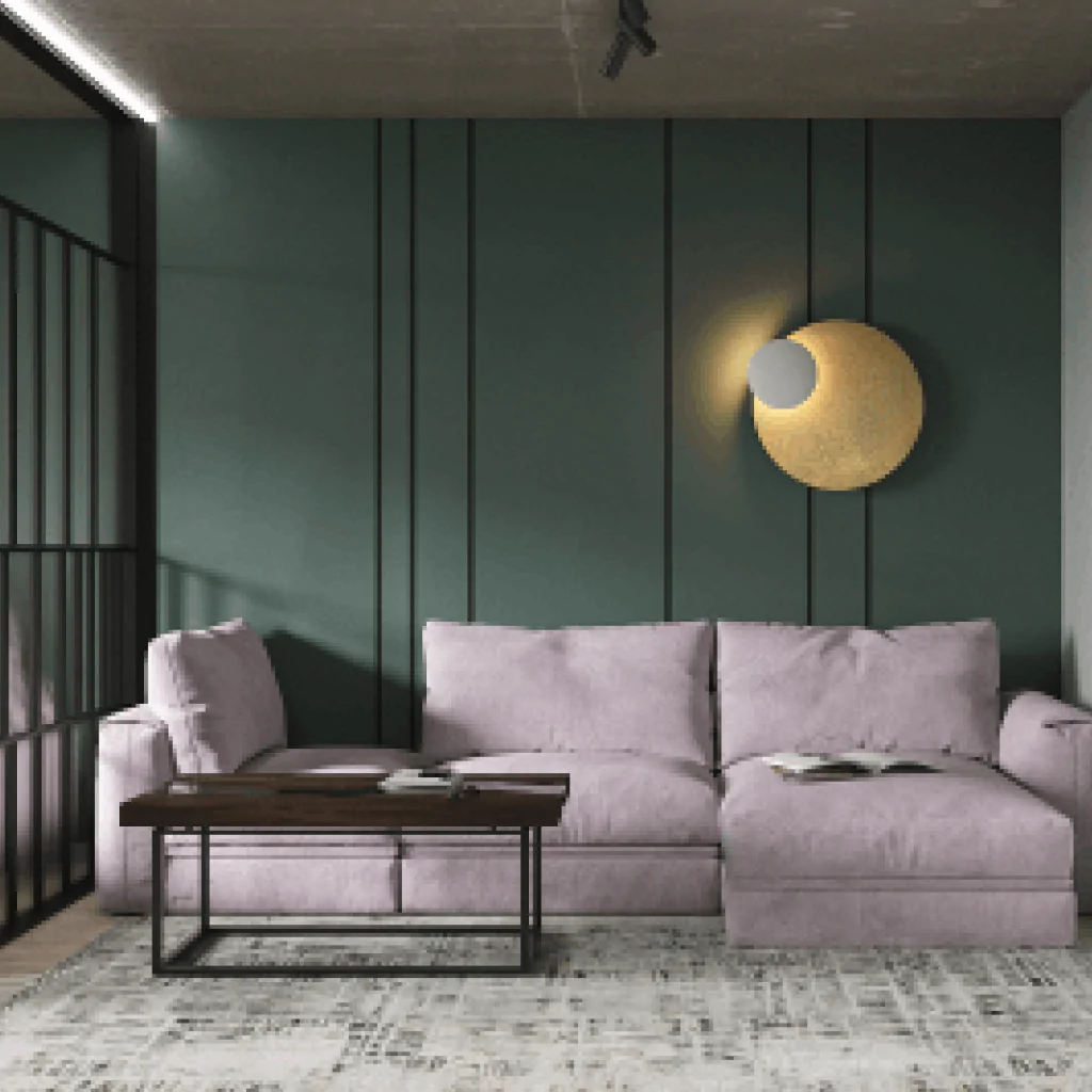 Правильне поєднання кольорів у вітальні