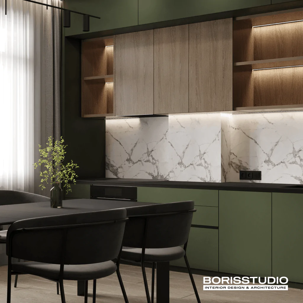 Плитка для маленьких кухонь