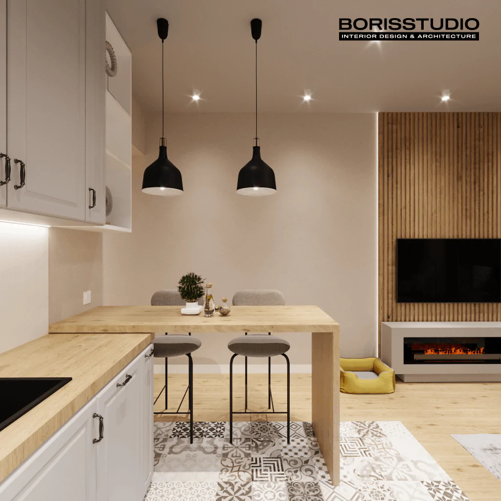 Дизайн інтер’єру маленької кухні