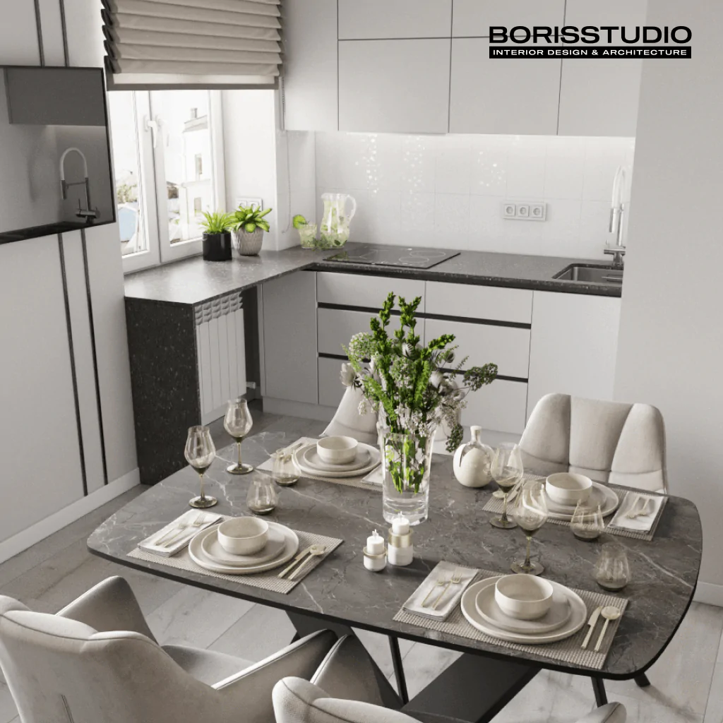 Перепланування маленької кухні