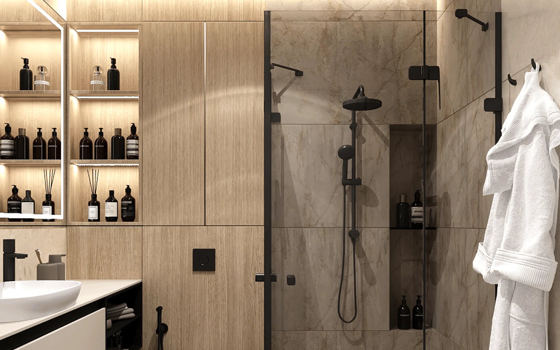 Як вибрати розмір душової кабіни для ванної кімнати