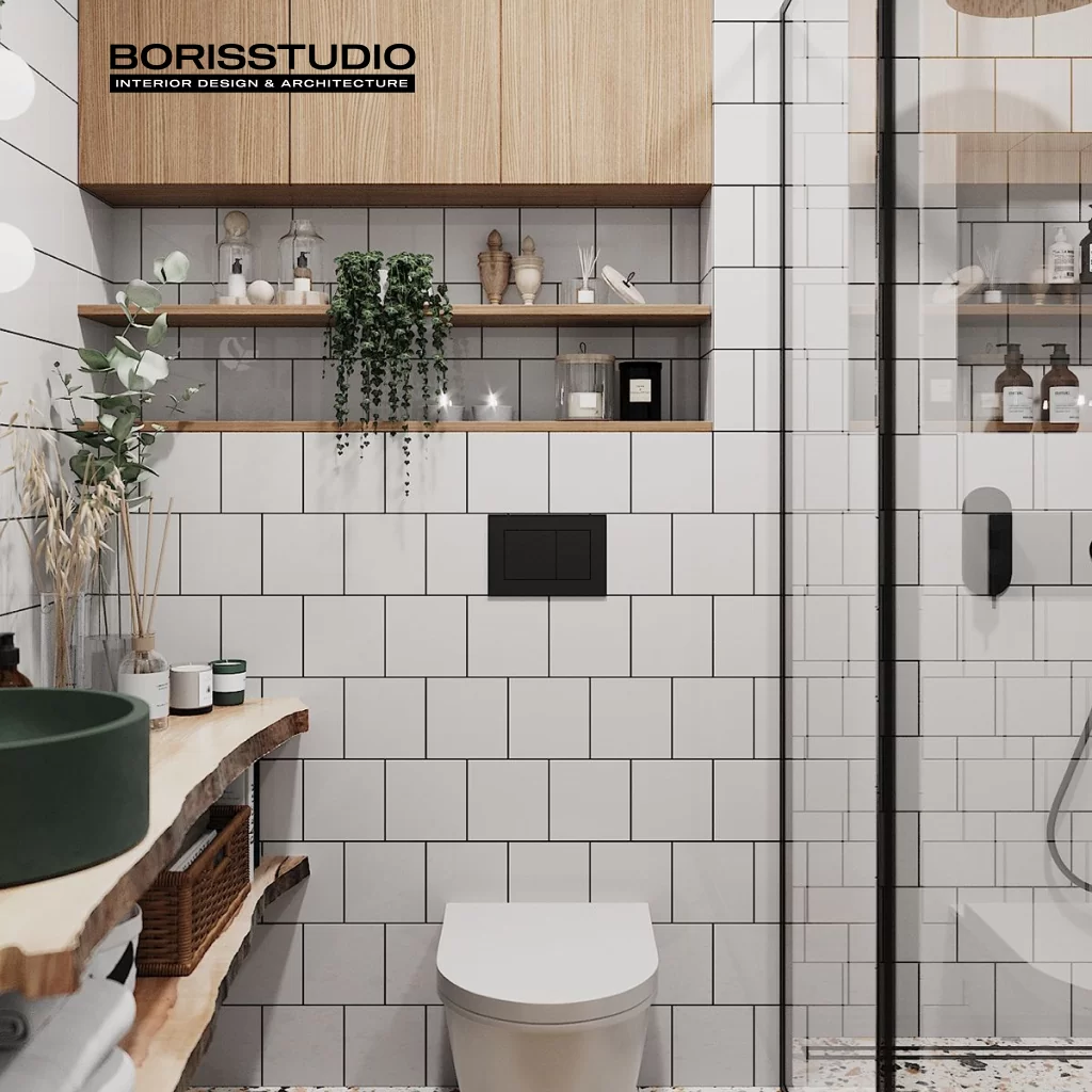 Дизайн інтер'єру ванної кімнати Київ, Фото №1