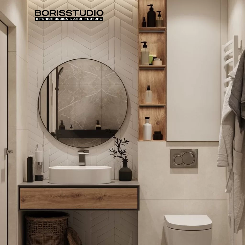 Дизайн интерьера ванной комнаты Киев, Фото №2