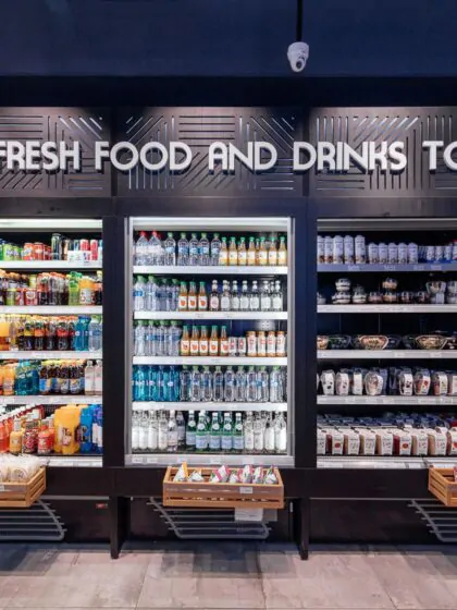 Особливості оформлення дизайну магазину продуктів