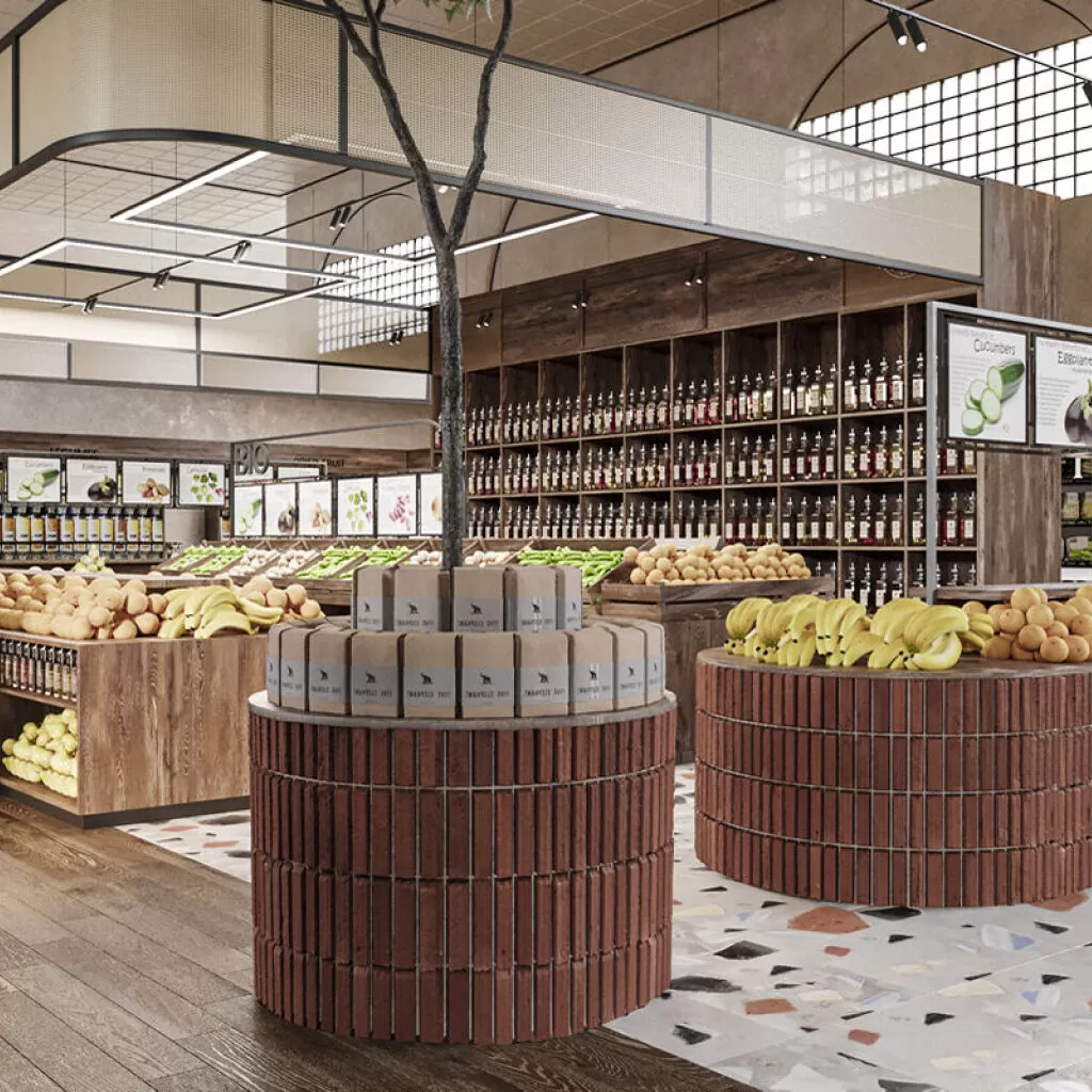 дизайн продуктового магазина, фото №16