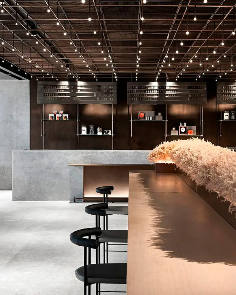 Стиль Хай-Тек в дизайне кафе, ресторана