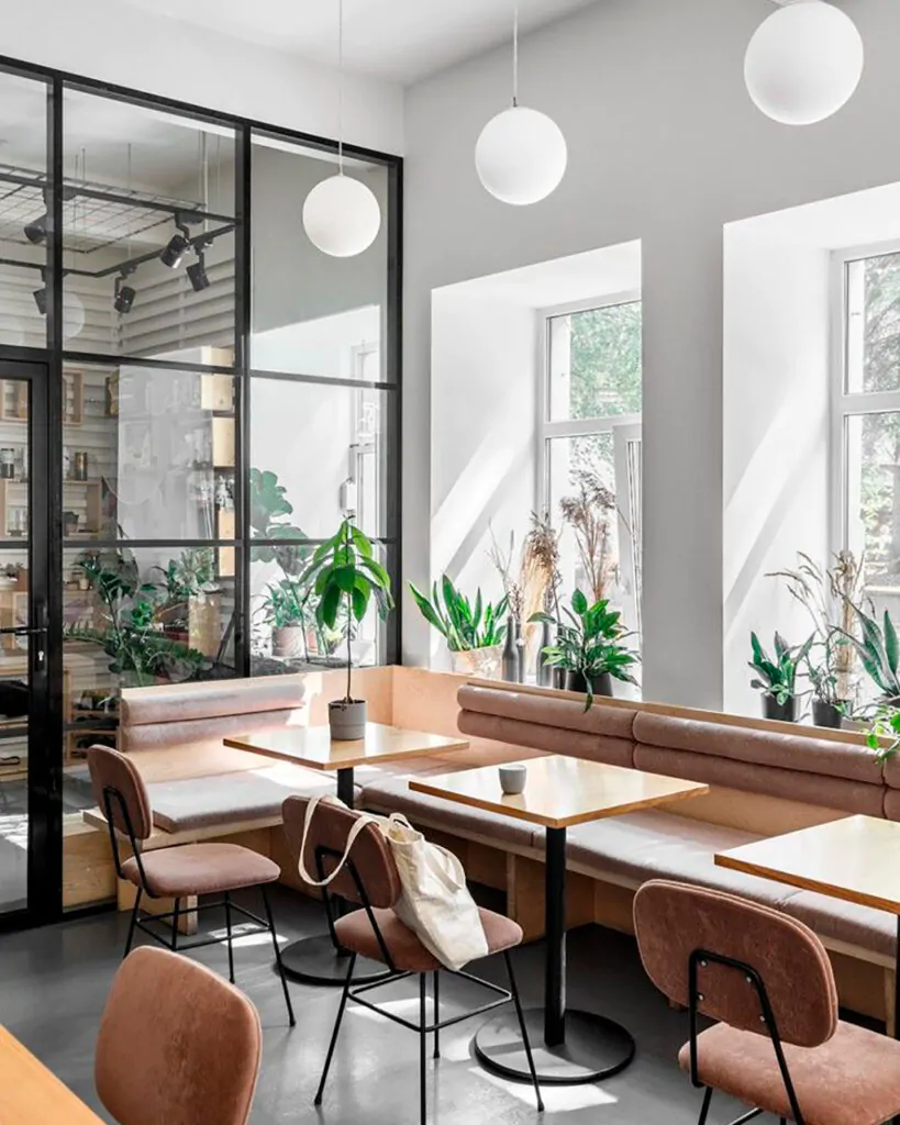 Мінімалізм в оформленні ресторанних інтер'єрів