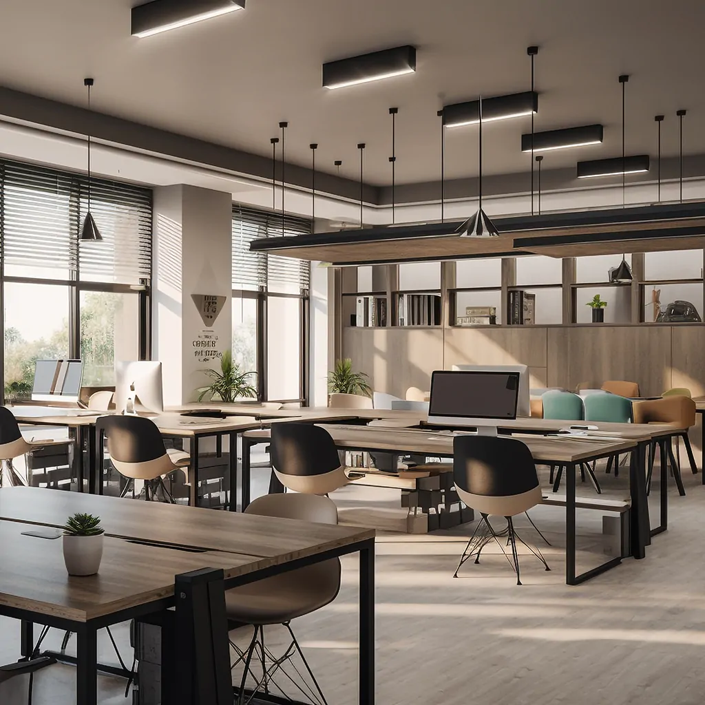 Дизайн офиса в стиле лофт