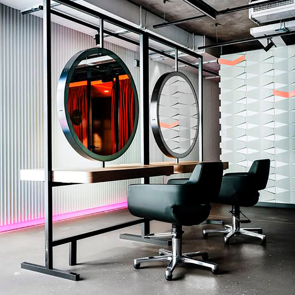 Дизайн салону краси в стилі лофт