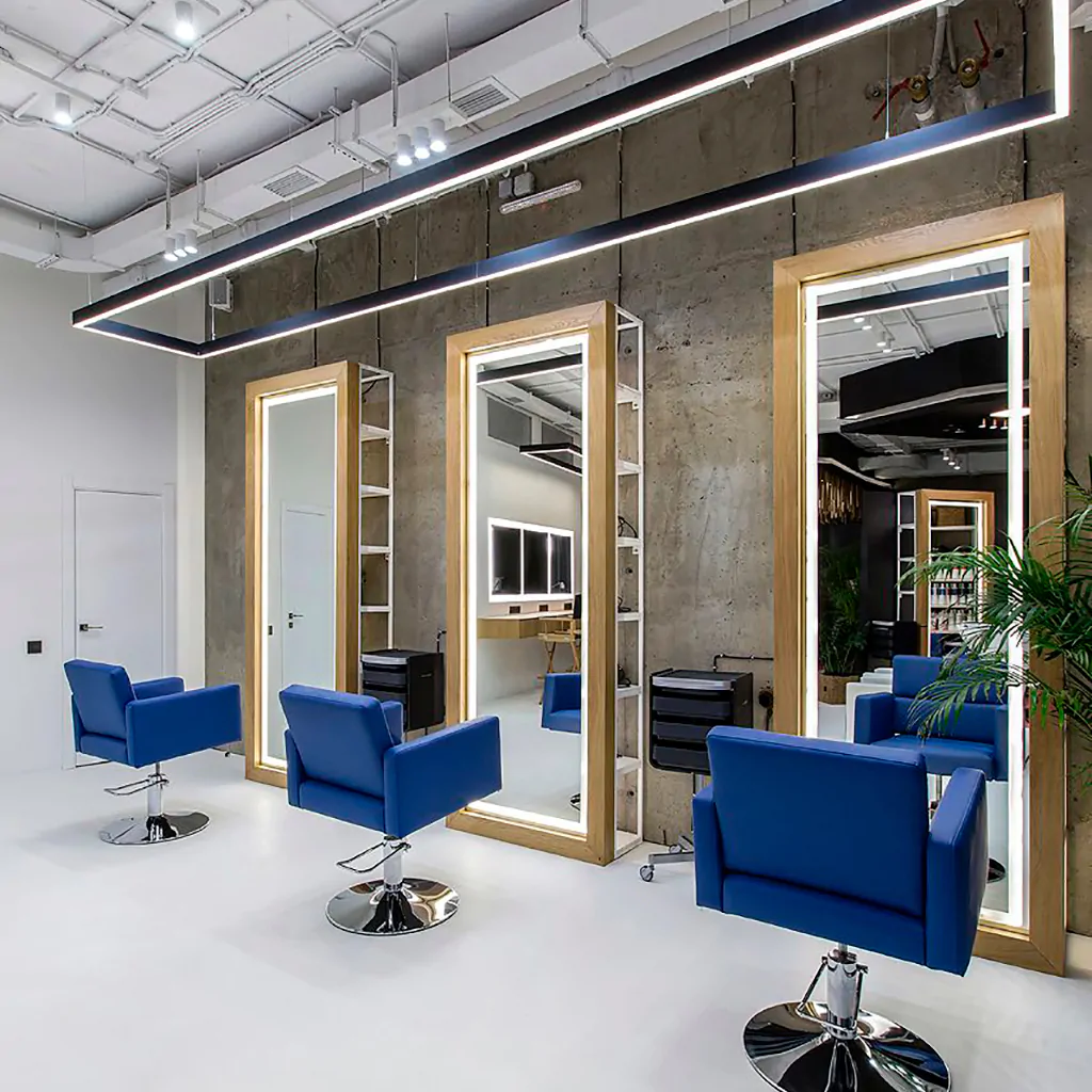 Дизайн салону краси в стилі лофт