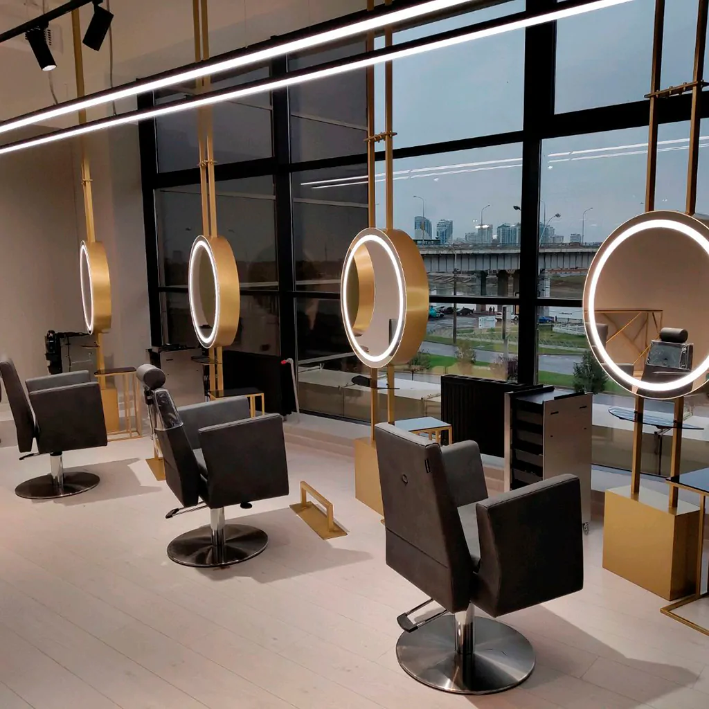 Дизайн салону краси в стилі лофт