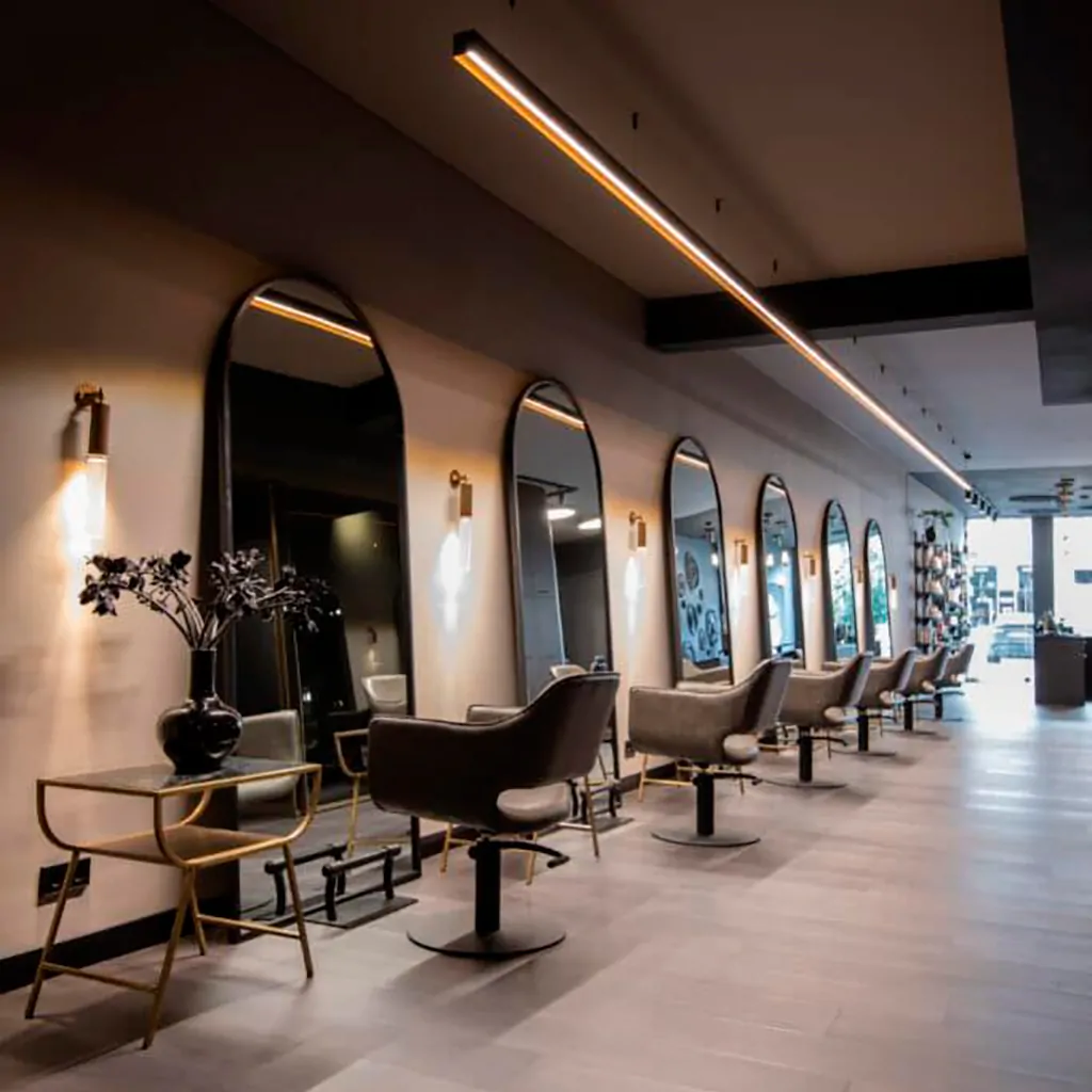Дизайн салону краси в стилі лофт