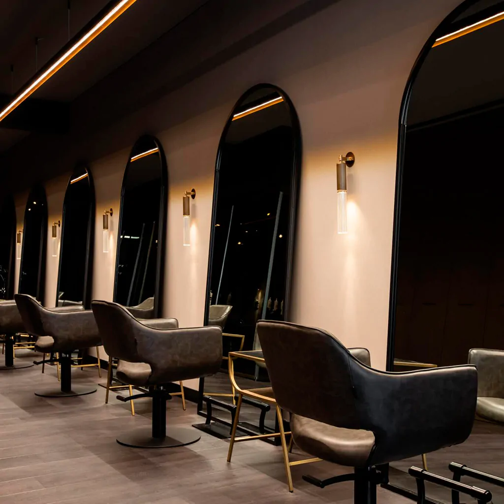 Дизайн салону краси в стилі лофт